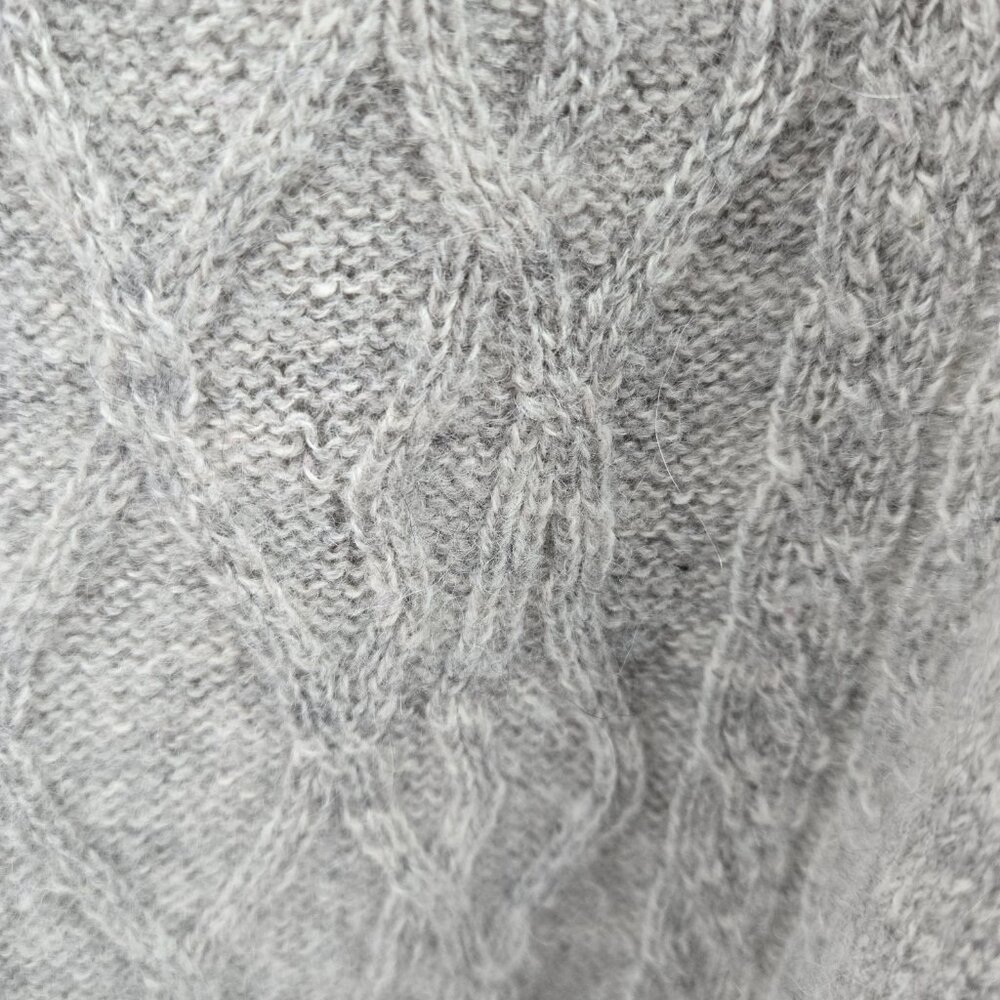 Peruvian Connection Peru Gray Elspeth Royal Alpaca Maxi Dress Size XS FLAWS - Picture 9 of 14